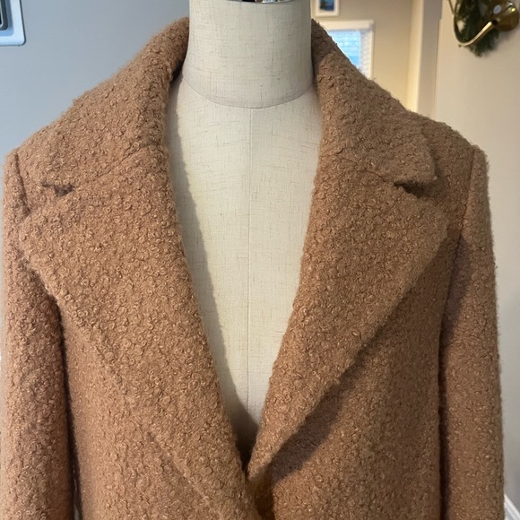 J. McLaughlin Lark Camel Coat - Women’s Large - Picture 4 of 7